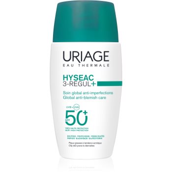 Uriage Hyseac 3-Regul+ Global Anti-Blemish Care SPF50+ cremă de zi pentru ten gras SPF 50+ - imagine 2